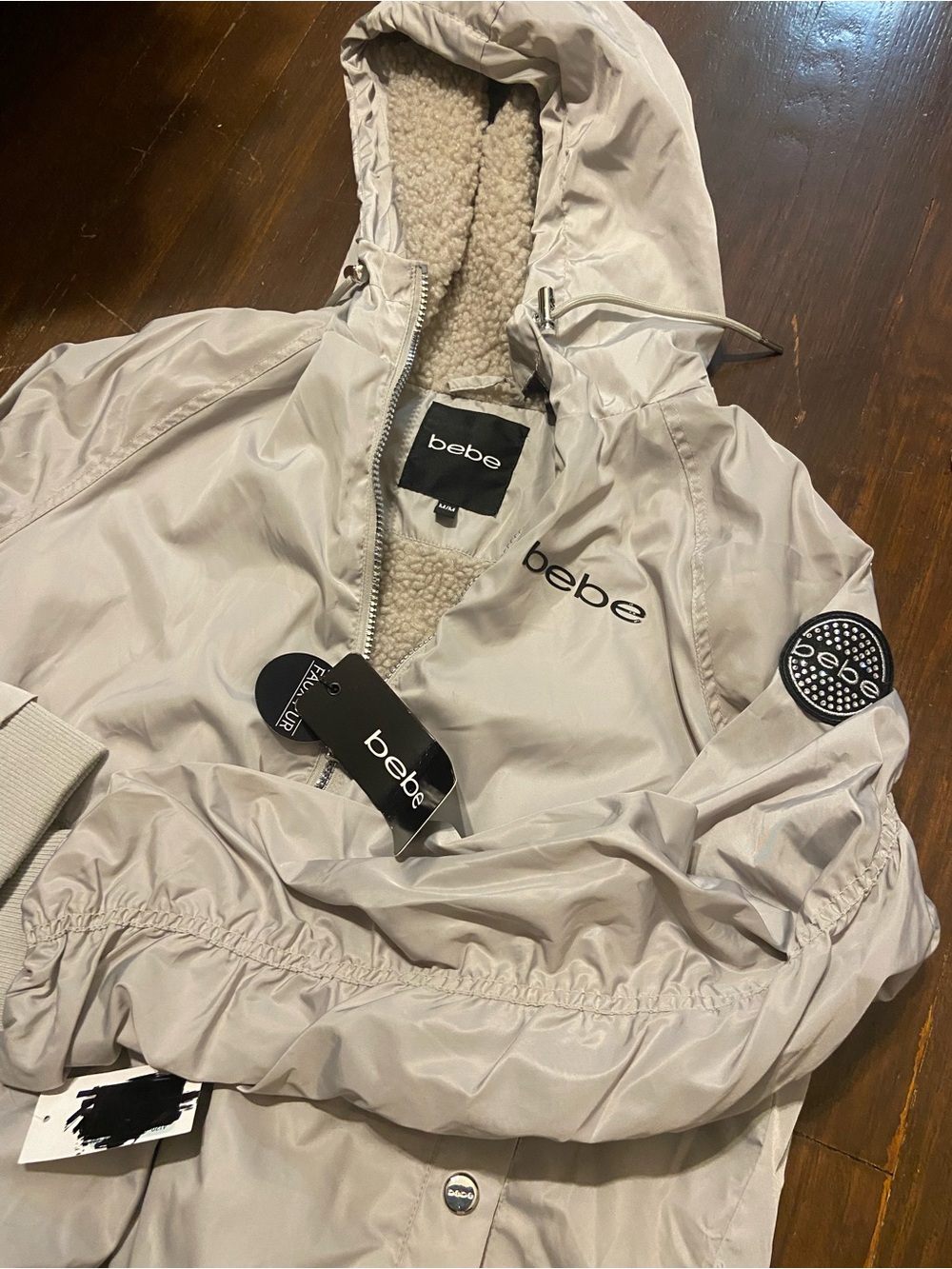 Bebe light weight jacket